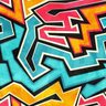 Papel de Parede Geométrico Zigue-Zague Grafite 867280 - 1