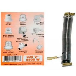 Resistência Maxi Ducha, Bello Banho,maxi Torneira 220v 5500w - 5