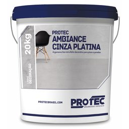 Cimento Queimado Ambiance 20kg Cinza Platina - 1