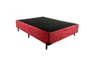 Ver imagem 4 de Guarda Roupa de Casal Branco Com Cabeceira Baú Interno + Base Cama Box de Casal + C