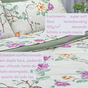 Ver imagem 5 de Edredom Casal Dupla Face 400 Fios Micropercal Toque de Pêssego 100% Poliéster Antialérgico Emanuele