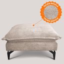 Ver imagem 3 de Chaise Modular Boma 60x70x40cm Boucle Bege Claro Sofá Inbox