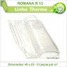 Telha PET Transparente Romana R 13 331 Kit 16 telha(s) - 2