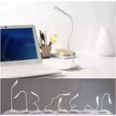 Ver imagem 3 de Luminaria de Mesa Flexivel Recarregavel Usb com Sensor Touch 14 Leds - Mesa