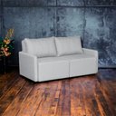 Ver imagem 2 de Sofá Cama Dubai Retratil e Reclinavel 3 Lugares em Linho Sofatec