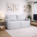 Ver imagem 1 de Sofá Cama Dubai Retratil e Reclinavel 3 Lugares em Linho Sofatec