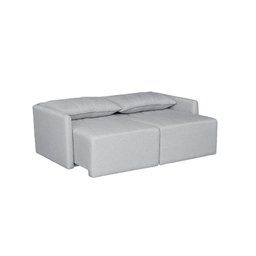 Sofá Cama Dubai Retratil e Reclinavel 3 Lugares em Linho Sofatec - 4