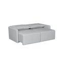 Ver imagem 4 de Sofá Cama Dubai Retratil e Reclinavel 3 Lugares em Linho Sofatec