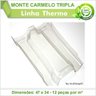 Telha PET Monte Carmelo Tripla 241 Kit 3 telha(s) - 2