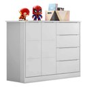 Ver imagem 3 de Cômoda Infantil Eloá Branco Phoenix Baby