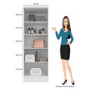 Ver imagem 4 de Armário Multiuso New Egito Branco Acetinado – Incorplac