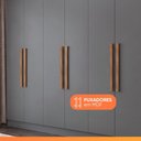 Ver imagem 4 de Guarda Roupas Casal 6 Portas 2 Gavetas Madrid