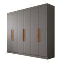 Ver imagem 1 de Guarda Roupas Casal 6 Portas 2 Gavetas Madrid