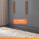 Ver imagem 6 de Guarda Roupas Casal 6 Portas 2 Gavetas Madrid