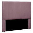 Ver imagem 1 de Cabeceira Decorativa Queen Size 1,60M Erza Veludo Uva - Gran Belo