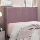 Ver imagem 5 de Cabeceira Decorativa Queen Size 1,60M Erza Veludo Uva - Gran Belo