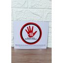 Ver imagem 3 de Placa de Sinalização Proibido Alcool Menores 18 Anos 20x25cm