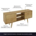 Ver imagem 5 de Rack Bancada para Tv até 65 R1464 Natural