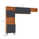 Ver imagem 5 de Cozinha Compacta 6 Portas 198cm X 240cm Malu
