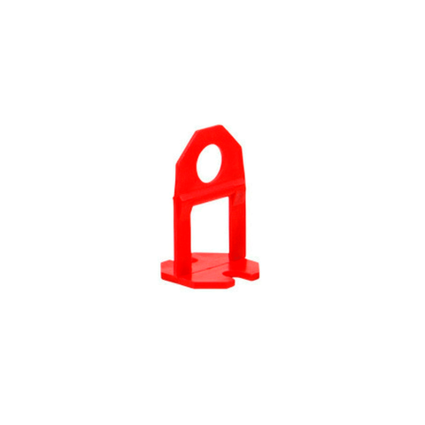 Nivela Piso Fit (Base) 1,5mm Pacote com 100 Pcs Vermelho - Nivela Piso