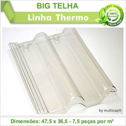 Telha Pet Big Telha 392 Kit 21 Telha(s) - 2