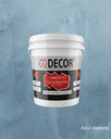 Ver imagem 1 de Cimento Queimado Azul Oceano para Parede 6kg - Cq Decor