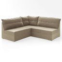 Ver imagem 1 de Sofá de Canto 5 Lugares Renaut Suede Capuccino Mamflex