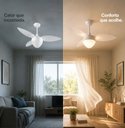 Ver mais imagens de Ventilador de Teto com Controle Remoto Silencioso Inverter Ventisol