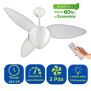 Ver imagem 3 de Ventilador de Teto com Controle Remoto Silencioso Inverter Ventisol
