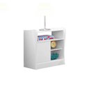 Ver imagem 1 de Mesa de Cabeceira Infantil 1 Porta 2 Peças Amore Branco - Qmovi