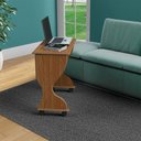 Ver imagem 2 de Mesa para Computador Dobrável Rodízios Freijó