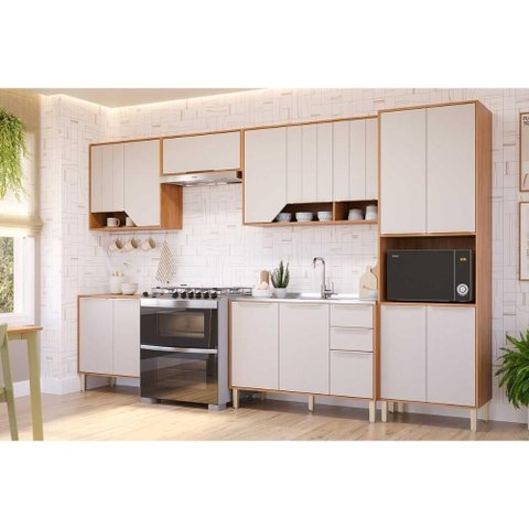 Kit Modulado Mgm 6 Peças Celeste C6p135 Cinamomo/off