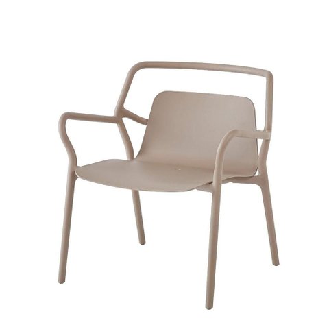 Poltrona Enjoy Rivatti 53 Cm (largura) em Polipropileno (pp) Fendi com Proteção Uv
