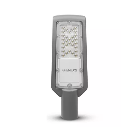Luminaria Publica 50w 5.000k 5000 Lum Autov (pescoço 53mm) Lumanti Luminaria Publica Led