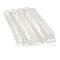 Telha PET Tansparente Francesa Curitiba 340 Kit 22 Telha(s) - 1