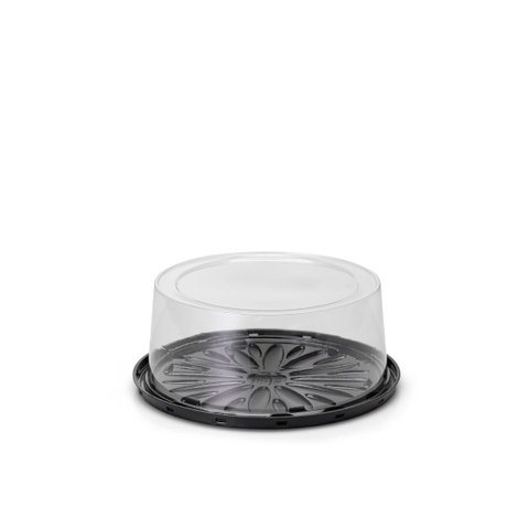 Embalagem Torta Pequena G50ct Transparente 50un 1,5kg Galvanotek