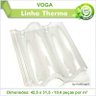 Telha PET Transparente Voga 294 Kit 25 Telha(s) - 2