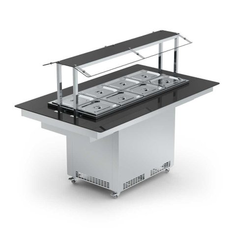 New Buffet Restaurante Central Frio 8 Cubas Nbrcf8 220v - Refrimate