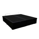 Ver imagem 3 de Cama Box Baú Bipartido Casal Corino + Colchão Casal Espuma Extra Firme D33 Elegance Ortopédico 72x13