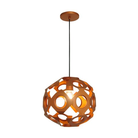Luminária Pendente Industrial Óregon Cobre - 3147 Cb