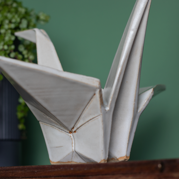 Tsuru em cerâmica / Origami / Escultura - 2