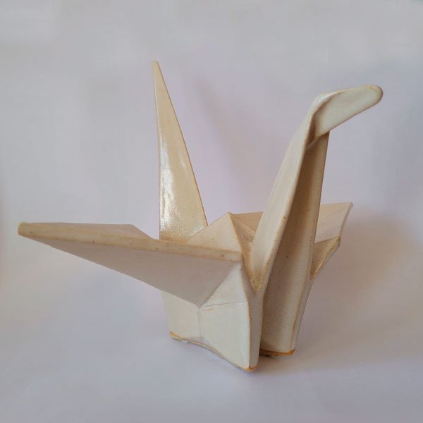 Tsuru em cerâmica / Origami / Escultura - 5