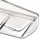 Ver imagem 2 de Conj. Frios 2 peças, Bandeja de Aço Inox com Polimento Brilho e Tampa de Acrílico Ciclo - Tramontina