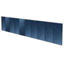 Ver imagem 2 de Kit 10 Placas Cabeceira Modular Estofada Autocolante King - Azul