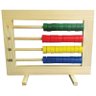 Brinquedos Educativos - Ábaco Fechado 40 Contas Coloridas - 1