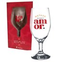 Ver imagem 2 de Taça de Vidro C- Frases - 385ml - Brasfoot - Metade de Mim e Voce