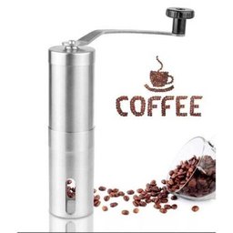 Moedor De Cafe Manual Em Inox E Ceramica Moinho Para Graos 24cm - 2