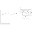 Ver imagem 2 de Lavatório Izy L15 Branco - Deca L.15.17