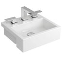 Ver imagem 3 de Cuba de Semi Encaixe de Mesa para Banheiro Retangular L733 Branco - Deca L.733.17