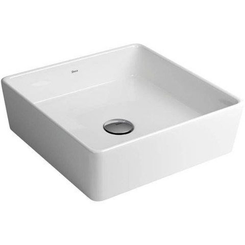 Cuba Apoio 35cm Quadrada Branco Gelo L.108.17 - Deca
